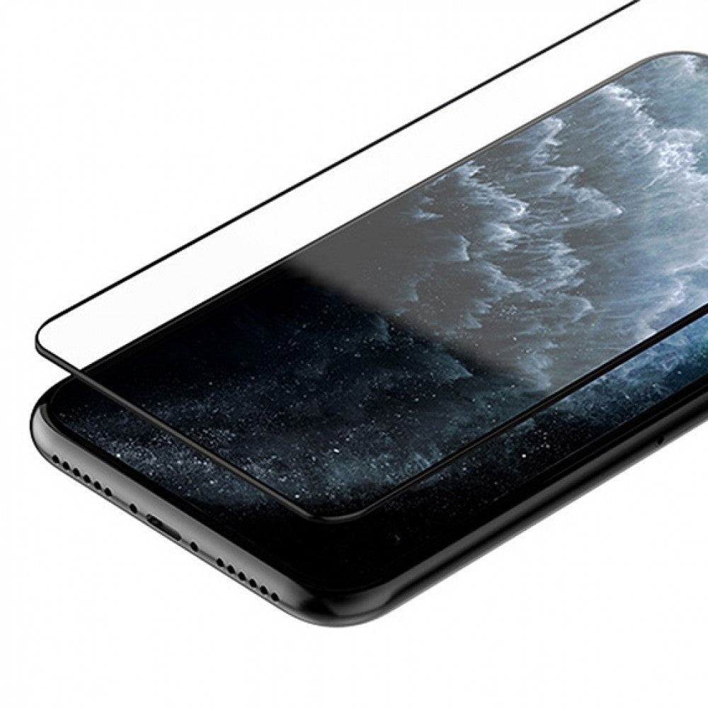 RockRose Sapphire 2.5D Screen Protector Privacy Glass for iPhone11 Pro Max/XS MAX - زجاج روك روز المقوى بالخصوصية وبتصميم الكامل لأجهزة ايفون