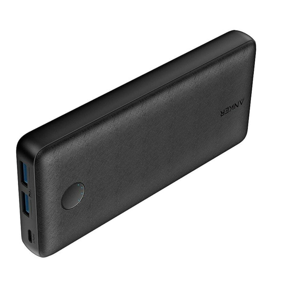 ANKER PowerCore Select 20000mAh 2 Ports USB PowerBank 12W - باور بانك انكر باور كور سيليكت 20000 ملي امبير 2 منافذ يو اس بي 12 وات