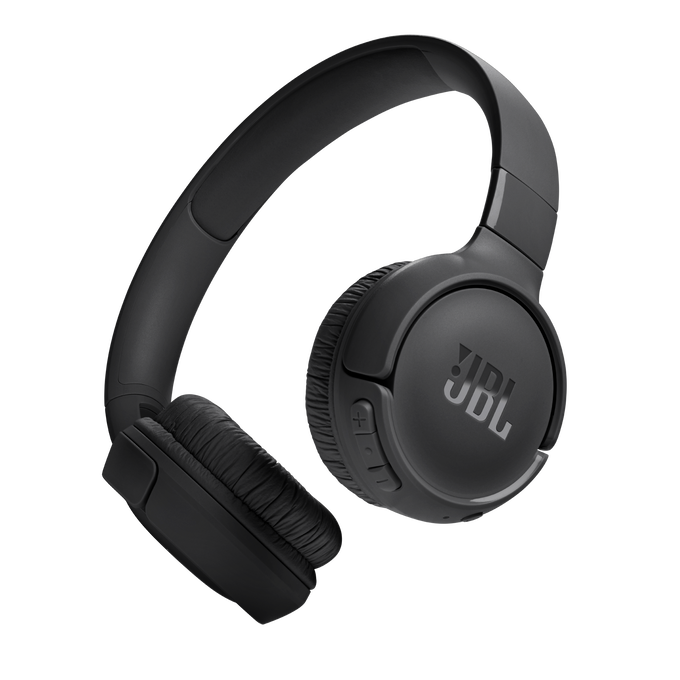 JBL Tune 520BT Wireless On-Ear Headphones With JBL Pure Bass Sound Bluetooth and Lightweight Foldable Design - سماعات رأس جيه بي ال تون 520 بي تي اللاسلكية فوق الاذن مع صوت جيه بي ال بيور باس وبلوتوث وتصميم خفيف الوزن وقابل للطيس