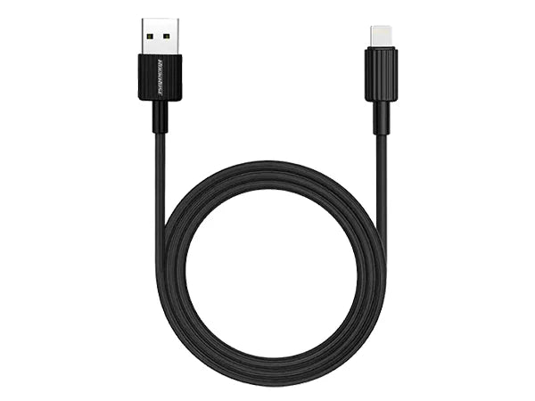 كيبل روك روز لايتنينج بي 2.4أ بطول 1 متر - RockRose Arrow Lightning Cable 2.4A 1M