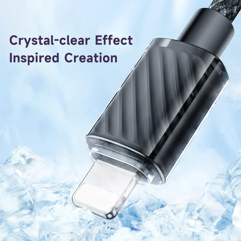 MCDODO Dichromatic Series Lightning Data Cable 1.2M - كابل بيانات لايتننج مكدودو من سلسلة داش رومتيك بطول 1.2 متر