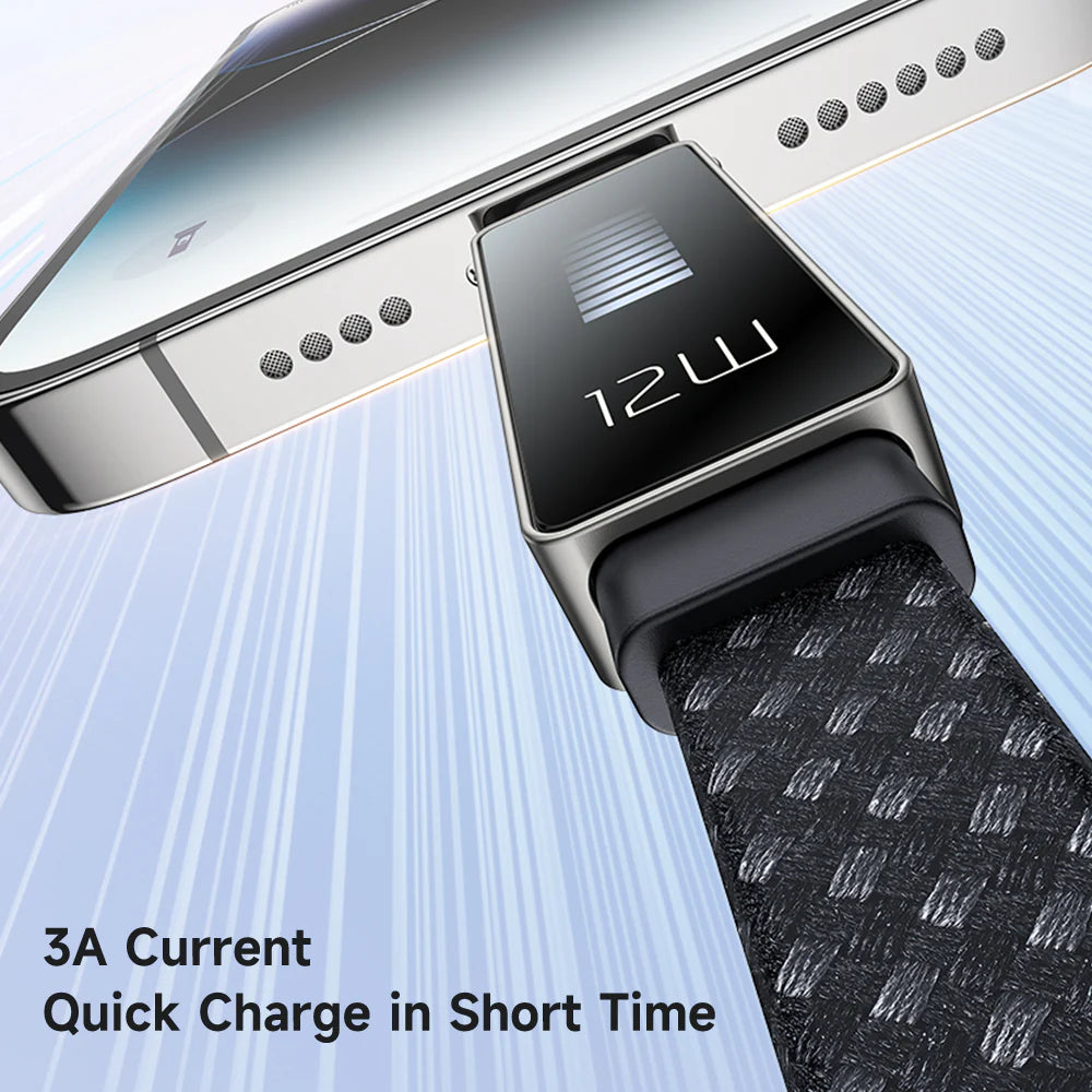 Mcdodo 3A Charging Speed Display Lightning USB Cable 1.2m - ماكدودو عرض سرعة الشحن كابل يو اس بي لايتنينج 1.2 متر