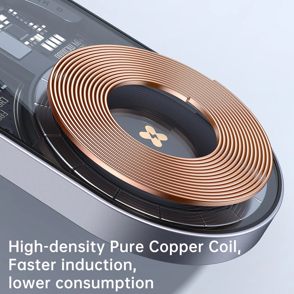 Mcdodo 15W Magnetic Wireless Charger Car Mount - حامل شاحن السيارة اللاسلكي المغناطيسي من ماكدودو 15 واط