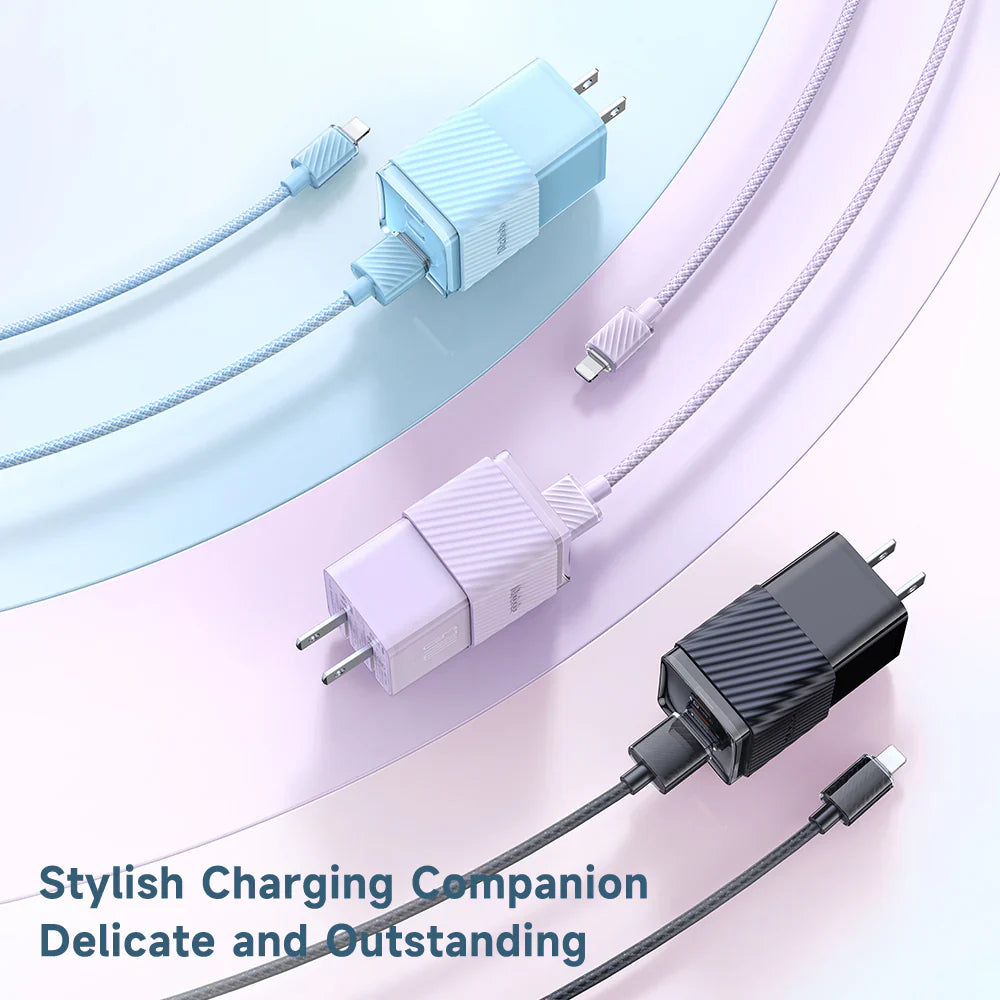 MCDODO Dichromatic Series Lightning Data Cable 1.2M - كابل بيانات لايتننج مكدودو من سلسلة داش رومتيك بطول 1.2 متر