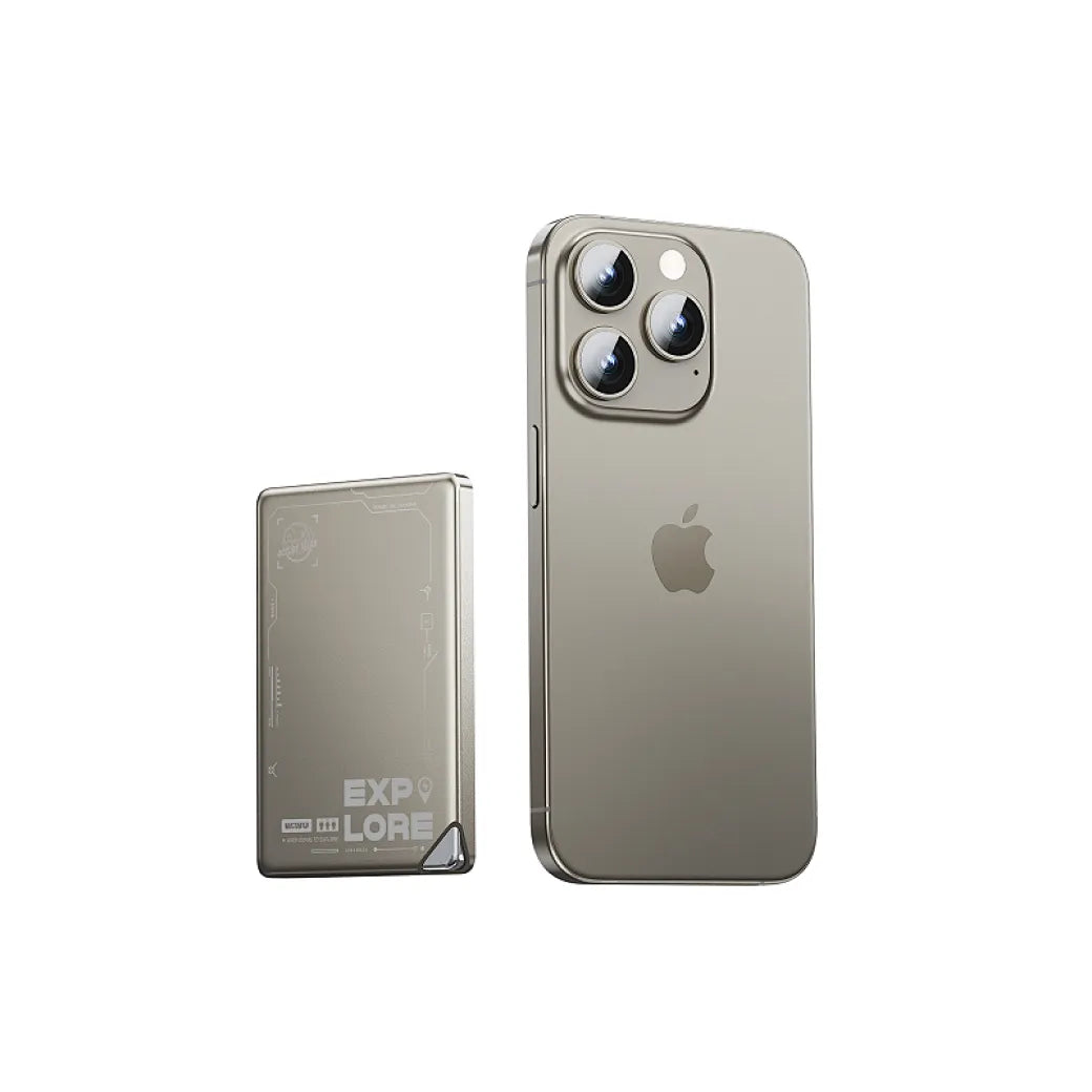 باور بانك ويوو Wi-P020 مغناطيسي فائق النحافة بسعة 10,000 مللي أمبير | WiWU Wi-P020 MagSafe 10 000mAh Ultra-Thin Power Bank