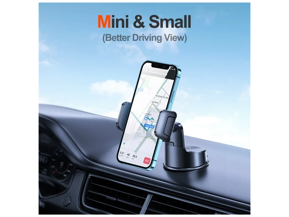 حامل هاتف للسيارة جويرووم للداشبورد بتصميم انسيابي ودوران 360 درجة | JoyRoom JR-ZS284 Universal Vehicle Dashboard Phone Holder 360° Rotating Car Mount