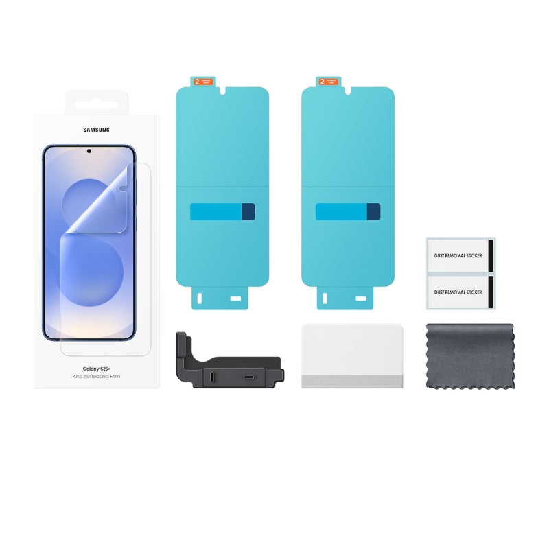 S25 Plus Anti-Reflecting Transparent Screen Protector - لاصقة شاشة شفافة مضادة للانعكاس لهاتف S25 Plus