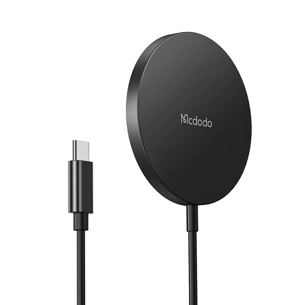 Mcdodo 15W Moon Series Magnetic Fast Wireless Charger - شاحن لاسلكي سريع مغناطيسي من سلسلة ماكدودو 15 واط