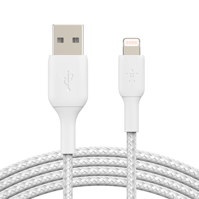 Belkin BoostCharge USB-A Braided Cable with Lightning Connector -