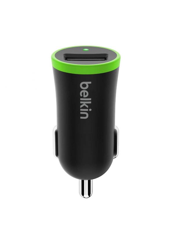 شاحن موبايل للسيارة مع كيبل مايكرو - Belkin Car Charger With Micro USB Cable 12W