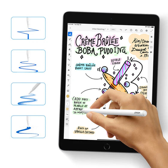 قلم جويرووم سريع الشحن للآيباد بدقة عالية | JOYROOM JR-X15 Stylus for iPad – Fast Charge, Precise Writing
