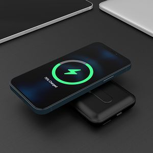 RockRose Magair 10 Neo 10000mAh 20W Max Dual Port PD & QC 3.0 Magnetic Wireless Power Bank With Kickstand - باور بانك لاسلكي بسعة 10000 ميلي أمبير مع ستاند من روك روز