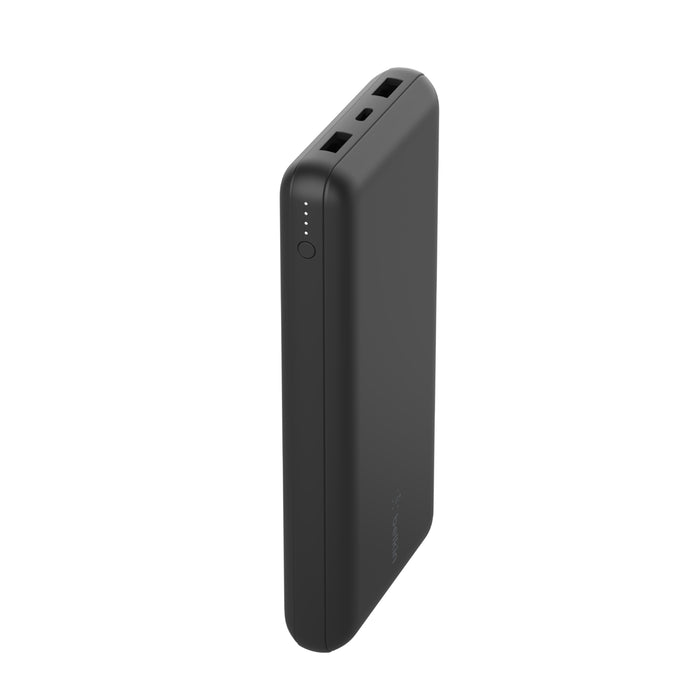 BoostCharge Power Bank 20K with USB-A to USB-C cable - باور بانك بتقنية البوست شارج بسعة 20الف ميلي أمبيرمع كيبل يو اس بي أ الى ية اس بي سي من بيلكن