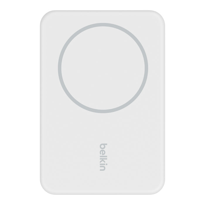 Belkin BoostCharge Magnetic Wireless Power Bank 5K & Stand - بطارية الطاقة المحمولة بتقنية البوست شارج المغناطيسية اللاسلكية بسعة 5000أمبير مع ستاند
