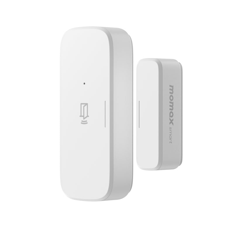 Momax IoT Door & Window Sensor | Smart Wi-Fi Alert Sensor Compatible with Momax Smart App - مستشعر ذكي للابواب والنوافذ من موماكس, يعمل مع تطبيق موماكس سمارت ويدعم تنبيهات فورية عبر WIFI
