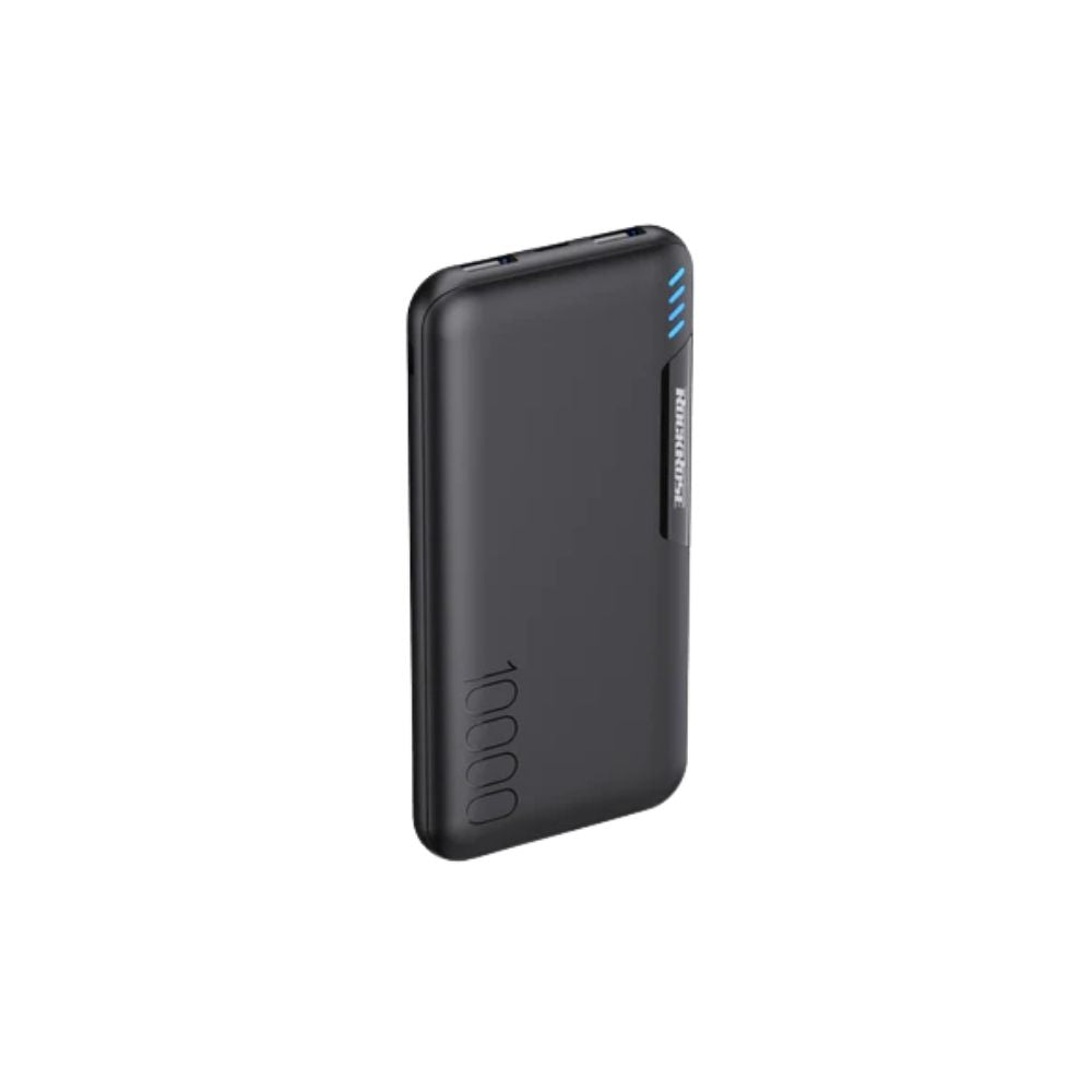 Rockrose Phantom 10 10000mAh Ultra-Compact Power Bank - روك روز فانتوم 10 باور بانك فائق الصغر بسعة 10000 مللي أمبير في الساعة