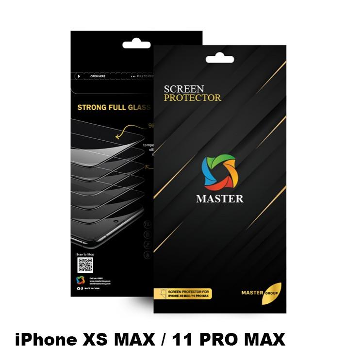 واقي شاشة ماستر شفاف لجهاز ايفون 11 برو ماكس / XS ماكس | Master Screen Protector Clear – 11 Pro Max / XS Max