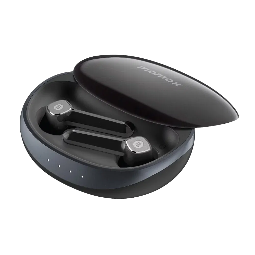 Momax Pills Lite 3 True Wireless Semi In-Ear Earbuds - سماعات مورماكس بيلز لايت 3 بتصميم نصفي داخل الاذن
