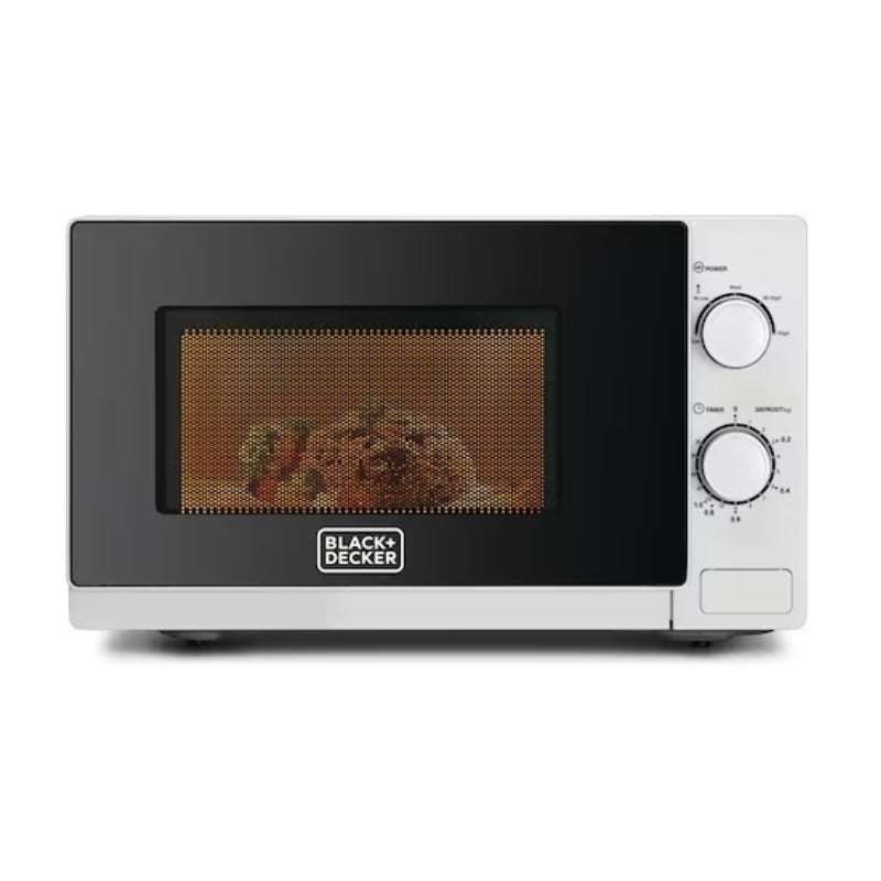 Black+Decker Microwave oven MZ2020P-B5 - مايكروويف بلاك آند ديكر 20 لتر 800 واط مع 5 مستويات