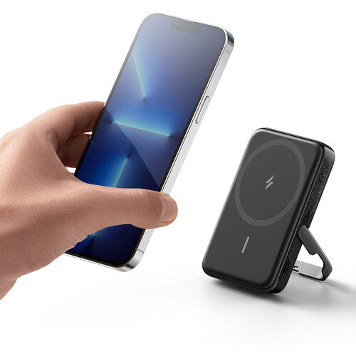 باور بانك انكر بسعة 5000 مللي أمبير وبقدرة شحن 12 واط | ANKER MagGo Power Bank 5000mAh 12W