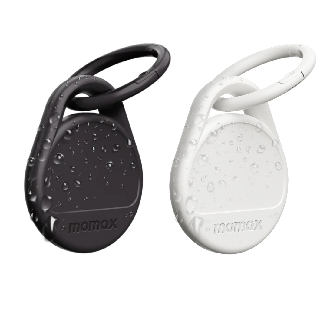 Momax Pinpop Duo Find My Tracker, up to 12 months battery - متعقب موماكس بنبوب ديو, بطارية تدوم حتى 12 شهرا