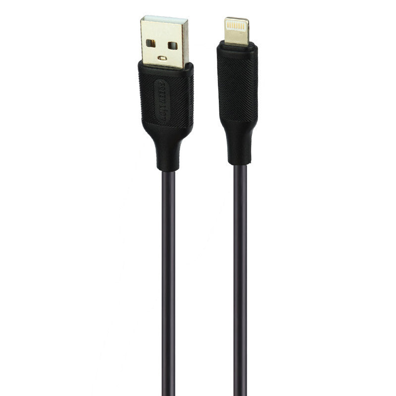 كيبل جرين لايون من يو اس بي اي الى لايتننغ بطول 1 متر, شحن سريع 2.4A | Green Lion USB-A to Lightning PVC Cable 1M 2.4A – Fast Charging.