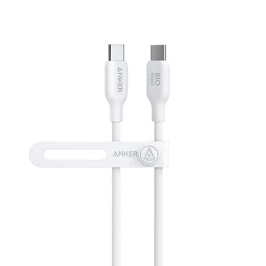 Anker 544 USB-C to USB-C Cable 140W (Bio-Based) (0.9m/3ft) - كيبل بقدرة 140 واط يو اس بي سي الى يو اس بي سي من أنكر