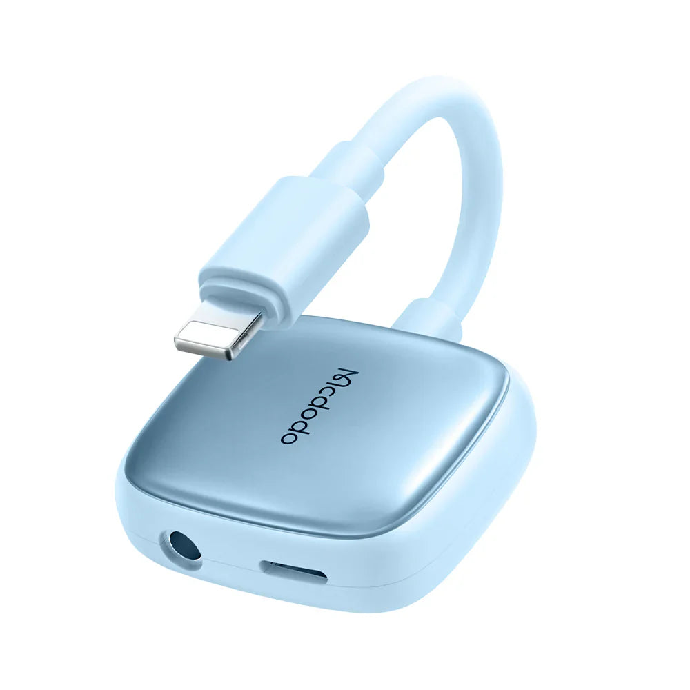 Mcdodo Lightning to Lightning and DC3.5 Digital Audio Cable - ماكدودو لايتنينج إلى لايتنينج وكابل الصوت الرقمي