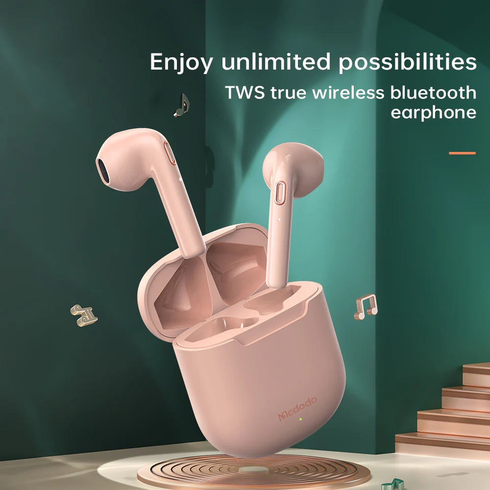 Mcdodo TWS Earphone with wireless charge - سماعة ماكدودو توايس مع شحن لاسلكي