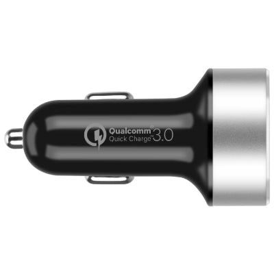 Momax USB Car Charger with Qualcomm 3.0 Fast Charging - شاحن سيارة سريع من موماكس بمنفذ USB وتقنية Qualcomm 3.0