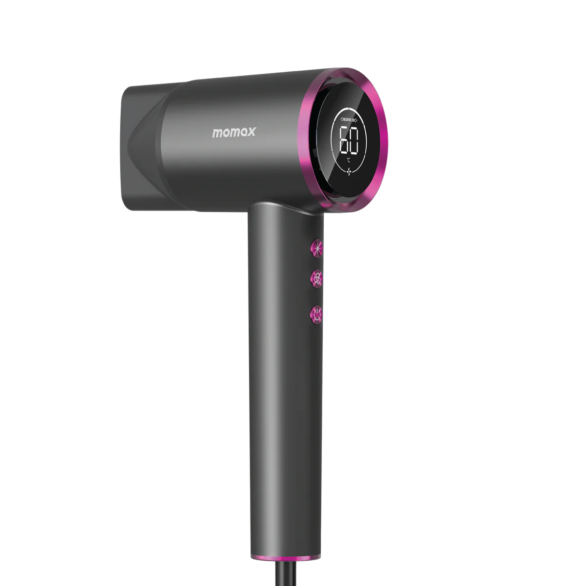 Momax UltraHair HL10 Ultra-Speed Ion Hair Dryer – 1600W - مجفف الشعر الايوني موماكس الترا هير HL10 عالي السرعة, 1600 واط