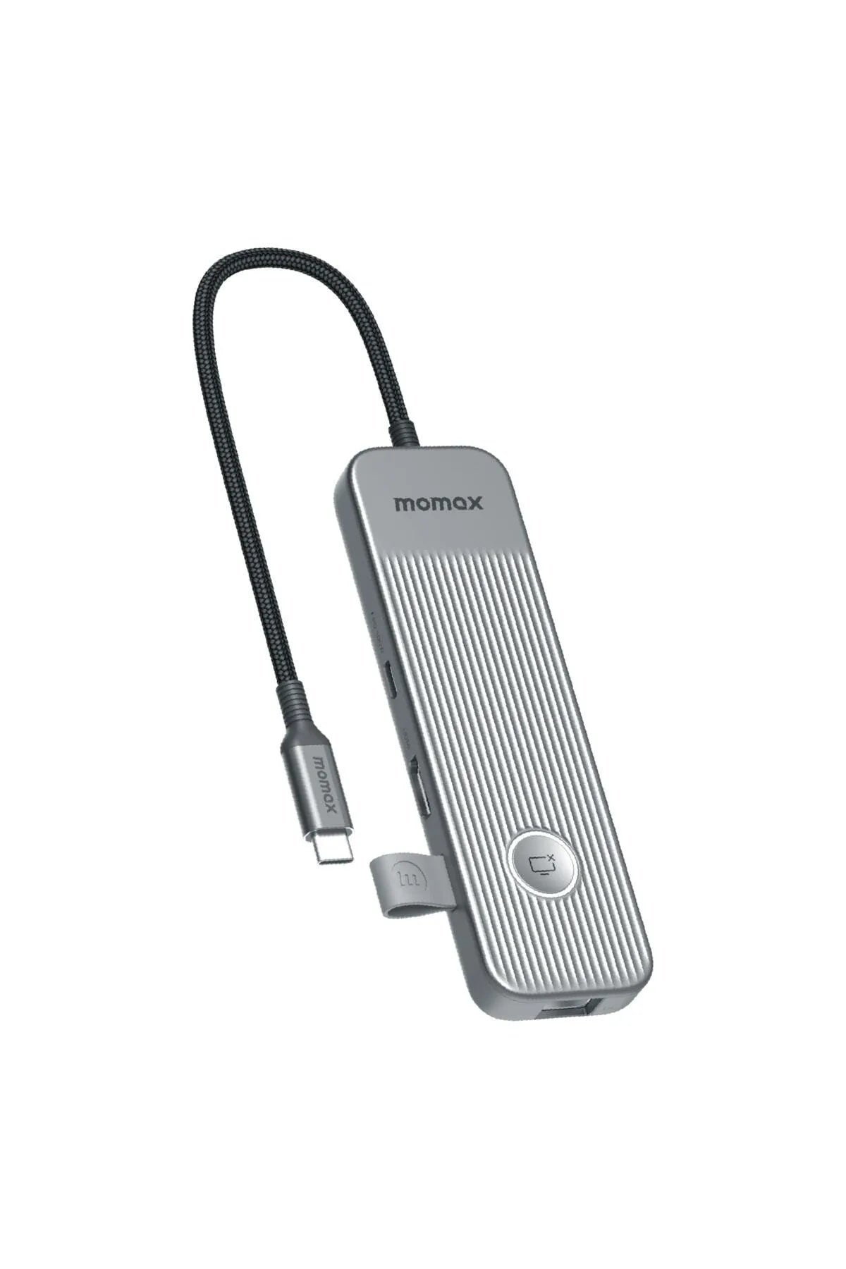 Momax ONELINK 8 in 1 Multi-Function USB-C Hub - موزع يو اس بي سي متعدد الوظائف موماكس 8 في 1