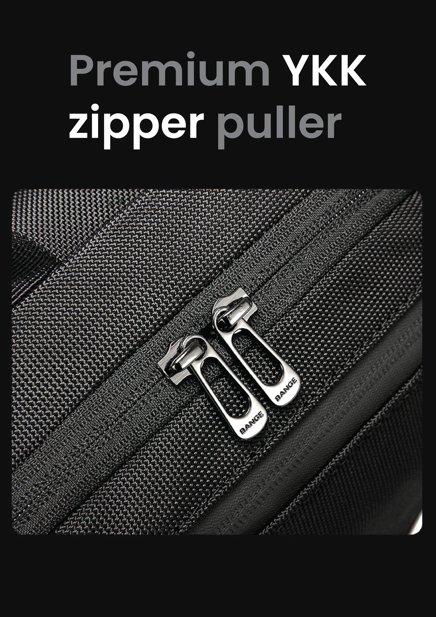 BANGE Multi-functional Men's Oxford Crossbody Anti-theft Shoulder Chest Bag with USB Port | حقيبة كتف رجالية من بانجي متعددة الاستعمالات ومقاومة للماء, مع منفذ يو اس بي