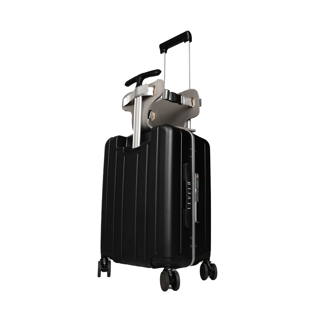 حقيبة سفر ليفيلو روم كروزر 20" مع حامل اطفال قابل للفصل | Levelo RoamCruiser 20" Travel Luggage with Detachable Kid Holder