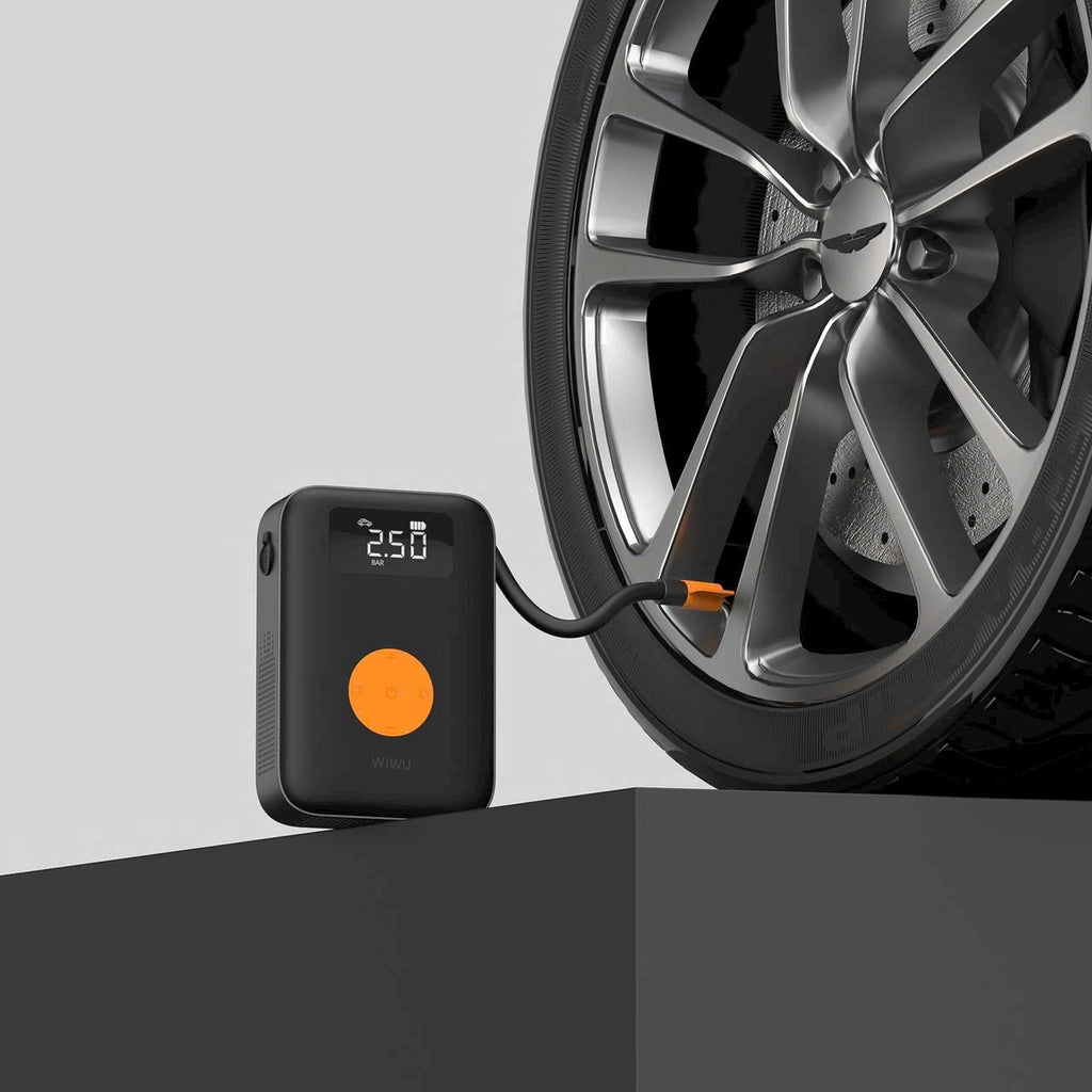 منفاخ اطارات ويوو Wi-Ai003 المحمول | WiWU Wi-Ai003 Portable Air Compressor Pump