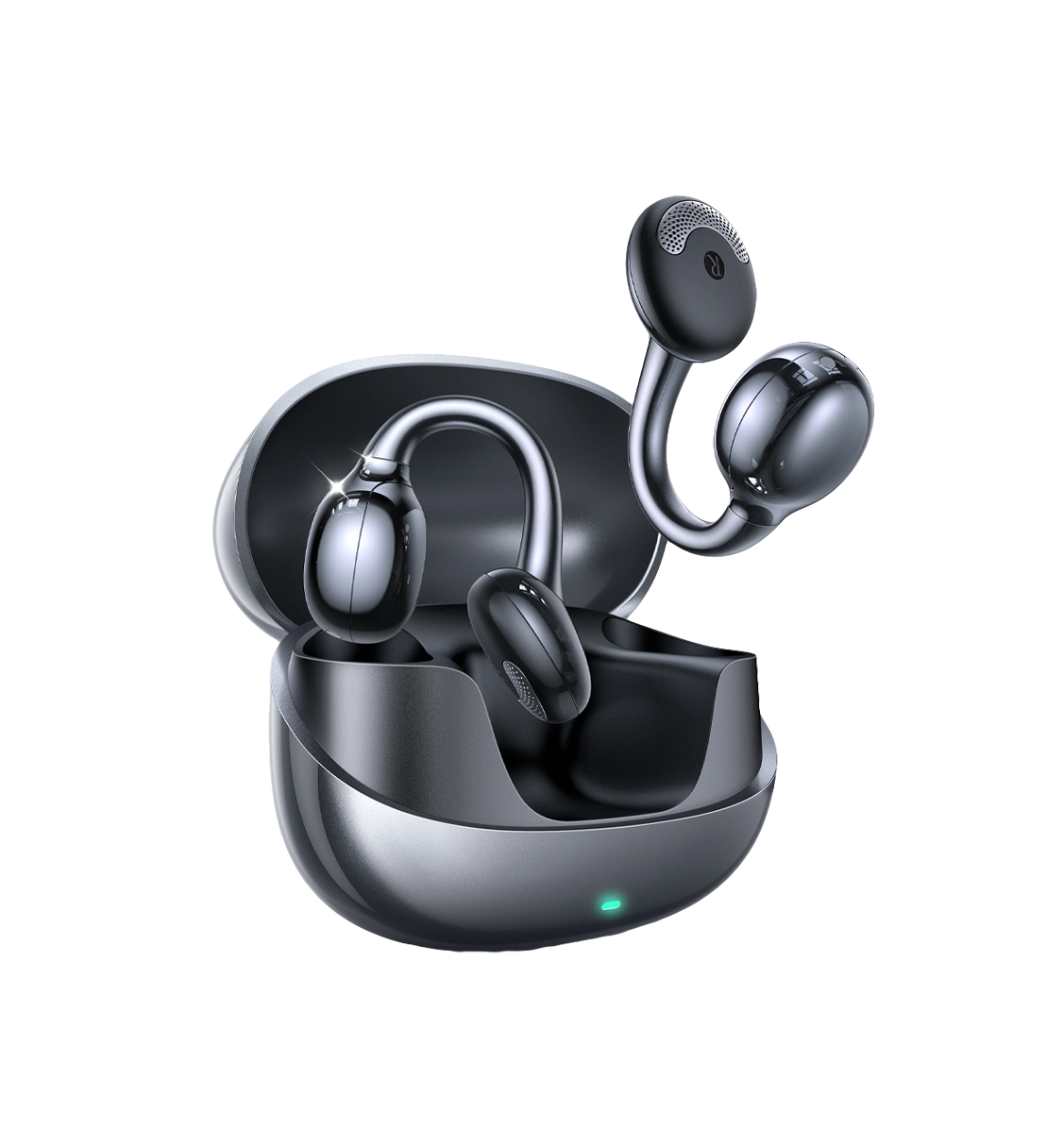 سماعات جويرووم JR-OE3 كليب اون مفتوحة الاذن, بلوتوث 5.4 مع 25 ساعة تشغيل | JOYROOM JR-OE3 Clip-On Open-Ear Bluetooth 5.4 Earbuds – 25H Playtime