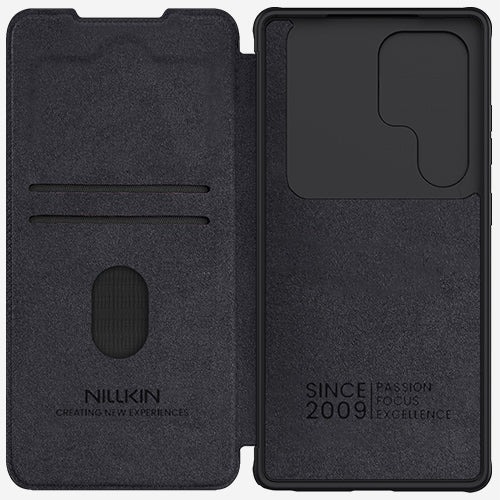 Nillkin Qin Pro Leather Case for Galaxy S25 Ultra - كفر Nillkin Qin Pro الجلدي لهاتف Galaxy S25 Ultra