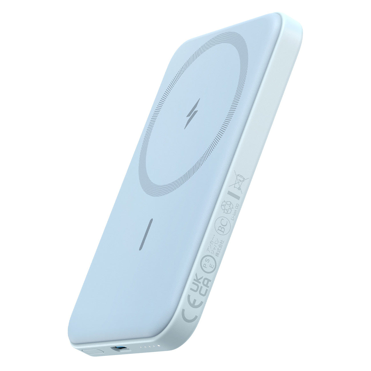 Anker 621 Magnetic 5000mAh MagGo Battery Support MagSafe - باور بانك أنكر 621 مغناطيسية ماجو 5000 مللي أمبير تدعم ماجسيف