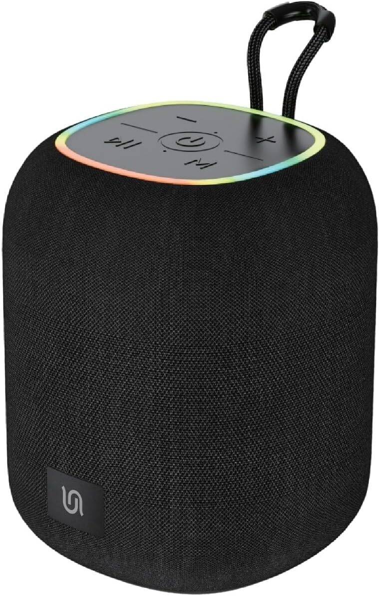 بورودو ساوندتيك فلير سماعة بلوتوث ميني بقدرة 5 واط - اسود | Porodo Soundtec Flare 5W Mini Bluetooth Speaker - Black