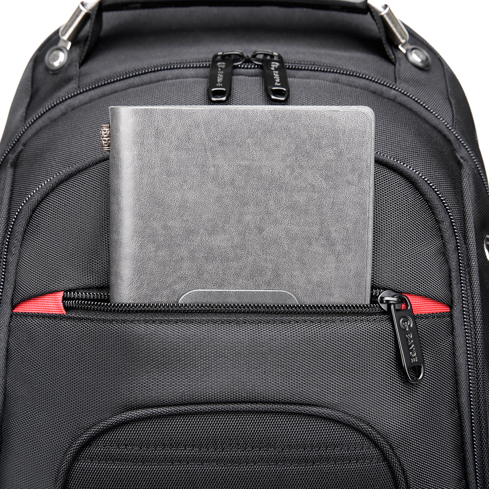 حقيبة ظهر بانجي 1903 للاعمال واللابتوب, مقاومة للماء ومضادة للسرقة مع منفذ يو اس بي | BANGE 1903 Waterproof Anti-Theft Business Laptop Backpack with USB Charging