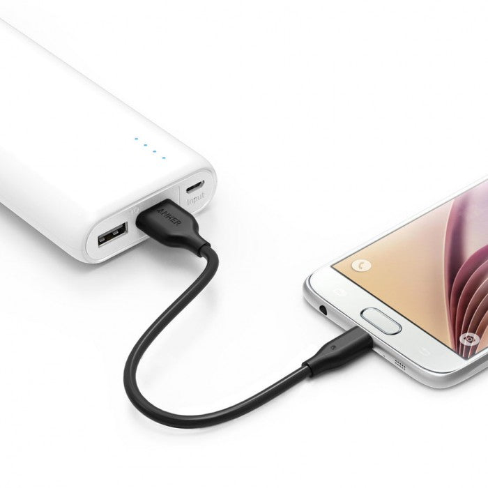 Anker Powerline Micro USB (1ft) - كيبل باورلاين يو اس بي الى مايكرو من انكر