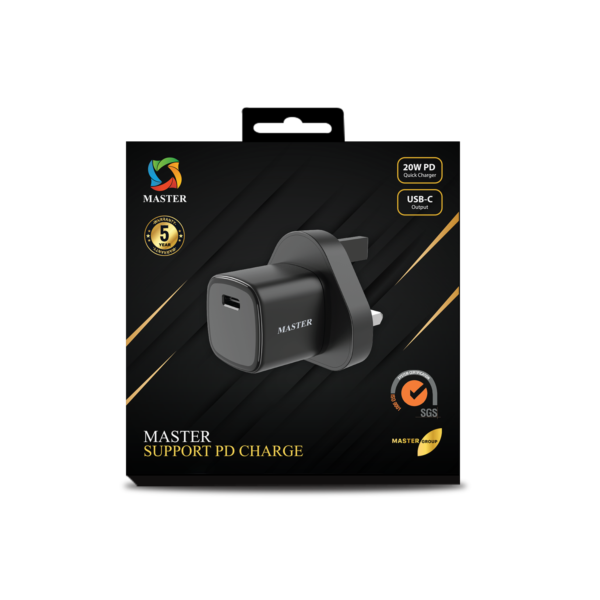 شاحن ماستر صغير بقدرة 20 واط | MASTER PD 20W MINI CHARGER