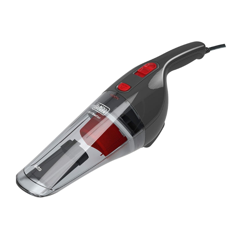 Black+Decker 12V DC Portable Car Vacuum Cleaner - مكنسة سيارة محمولة بلاك آند ديكر 12 فولت لتنظيف فعال
