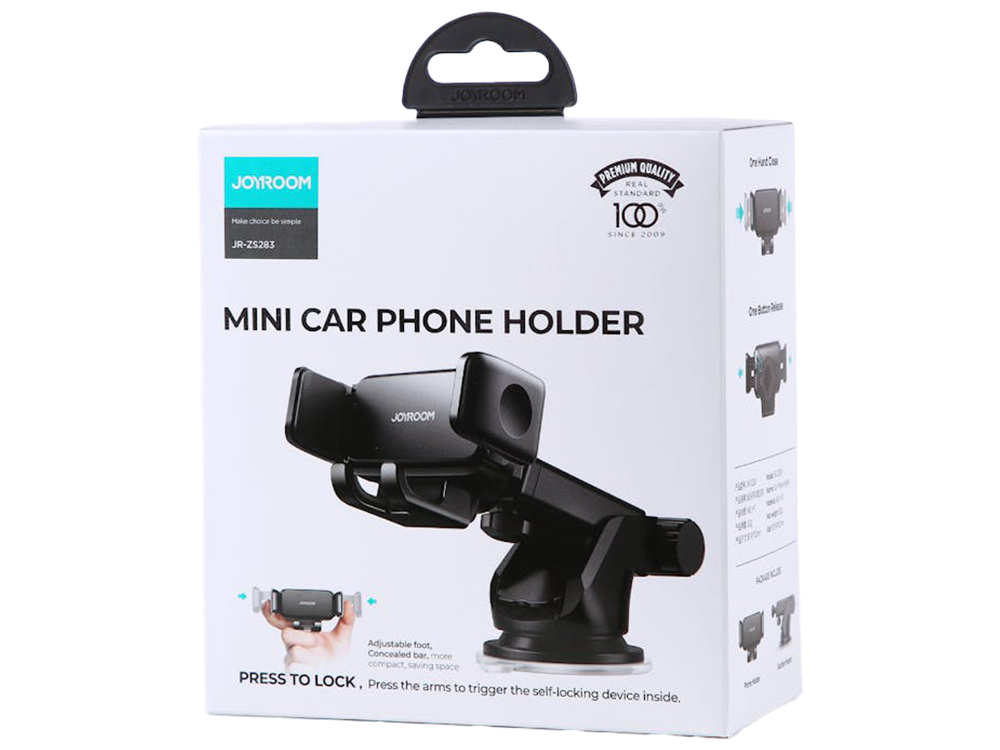 حامل هاتف سيارة للداشبورد من جويرووم - اسود | Joyroom JR-ZS283 Car Dashboard Phone Holder – Black