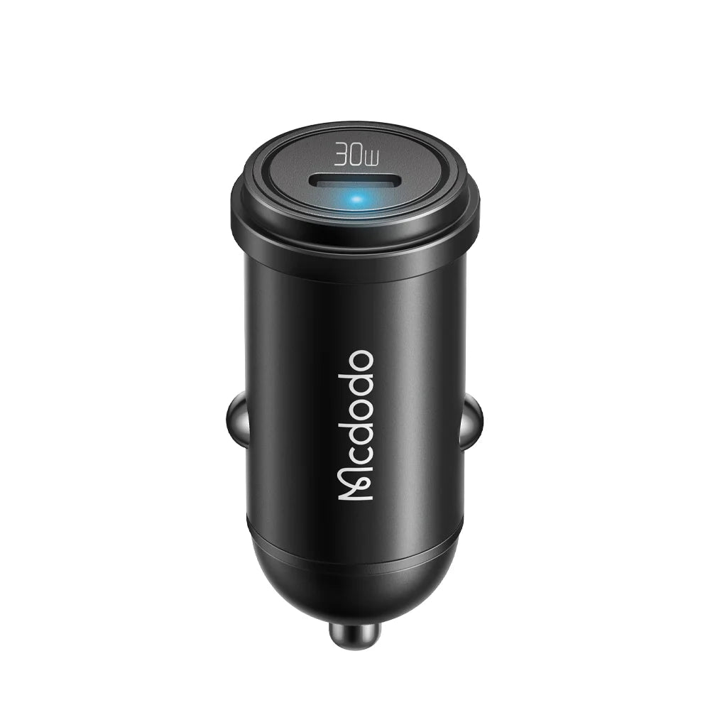 Mcdodo 30W USB C PD Fast Car Charger - شاحن سيارة يمنففذ يو اس بي سي سريع الشحن بقدرة 30 واط من مكدودو