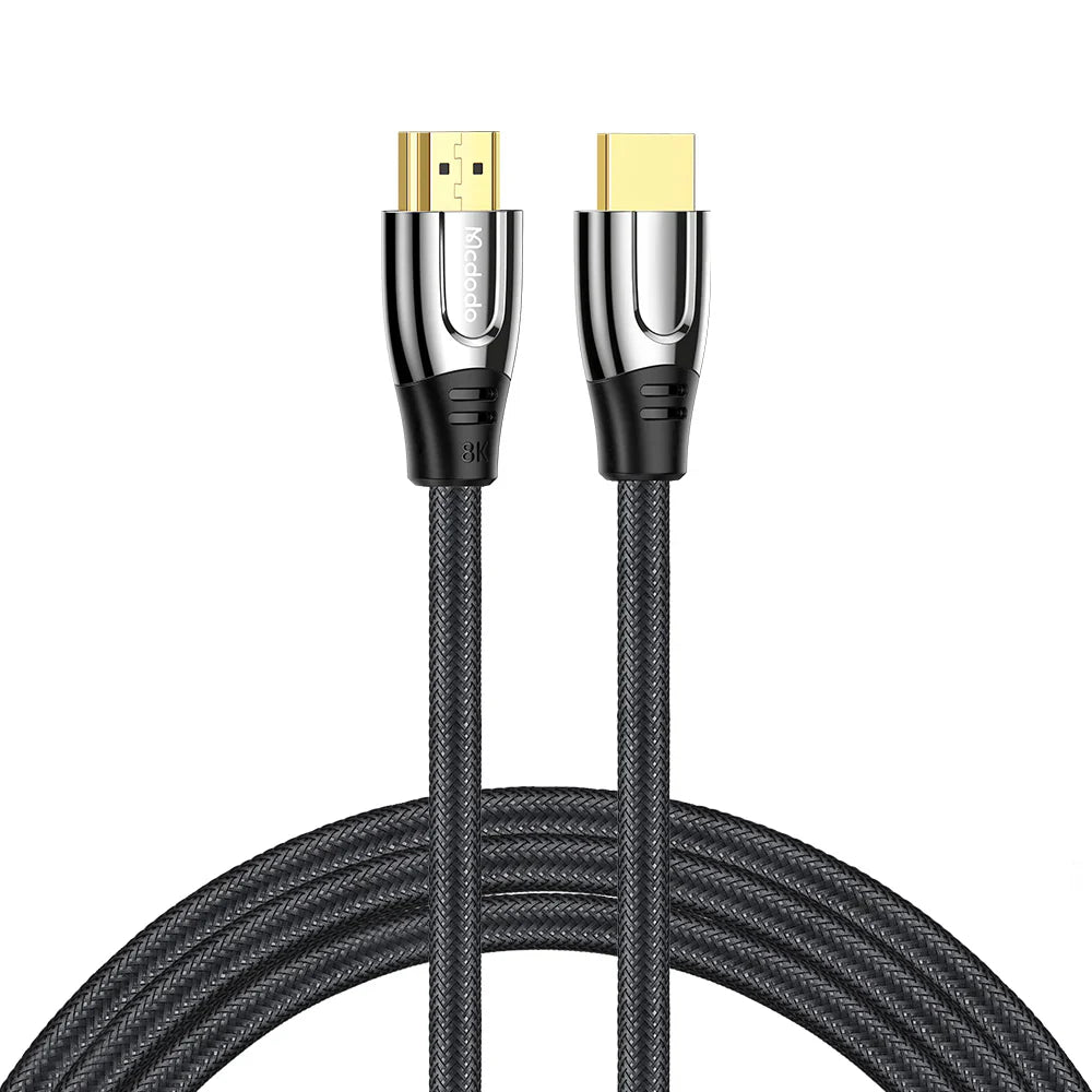 Mcdodo 8K HDMI to HDMI 2.1 Cable 2m - 8k كيبل ماكدودو اتش دي ام اي إلى اتش دي ام اي 2.1 بطول 2 متر