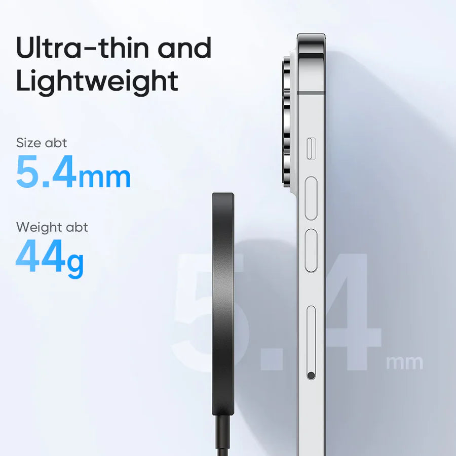 Mcdodo 15W Moon Series Magnetic Fast Wireless Charger - شاحن لاسلكي سريع مغناطيسي من سلسلة ماكدودو 15 واط