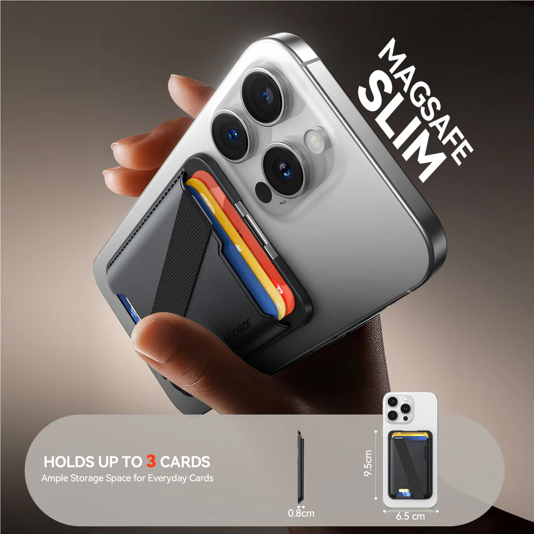 محفظة جويرووم JR-ZS432 المغناطيسية - اسود | JOYROOM JR-ZS432 MagSafe Wallet – Black