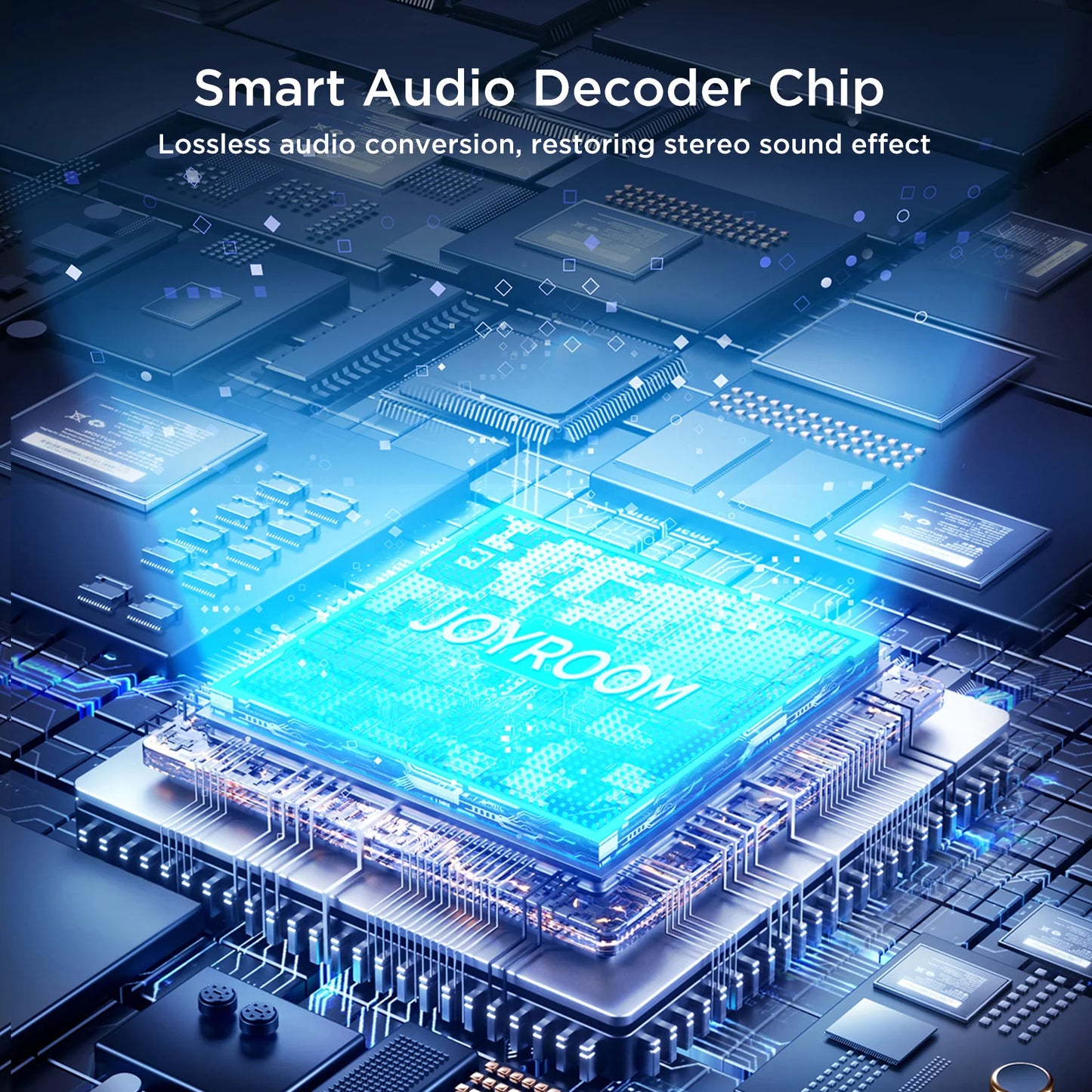 محوّل جويرووم 2 في 1 من لايتنينغ إلى منفذي لايتننغ (شحن + صوت) | JOYROOM SY-L02 2-in-1 Lightning Audio Adapter