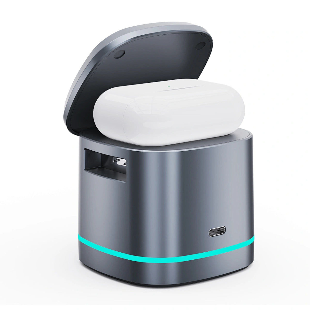 شاحن ويوو 3 في 1 لاسلكي للهاتف والسماعة والساعة | WiWU RUBIK’S CUBE 3 in 1 Wireless Charger